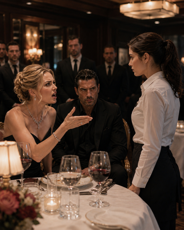 Mafia Boss’s Wife Mocked the Waitress—Then One Sentence Changed Everything