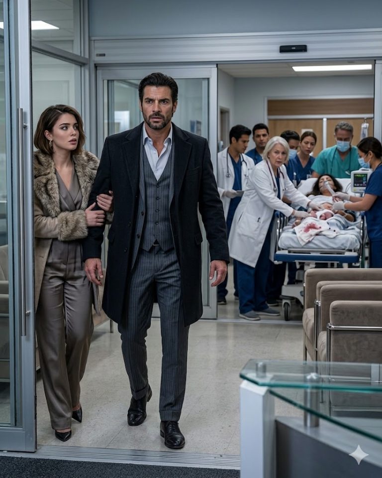 The Mafia Boss Entered the Hospital With His Lover—Then Saw the Woman He Once Abandoned With Their Child