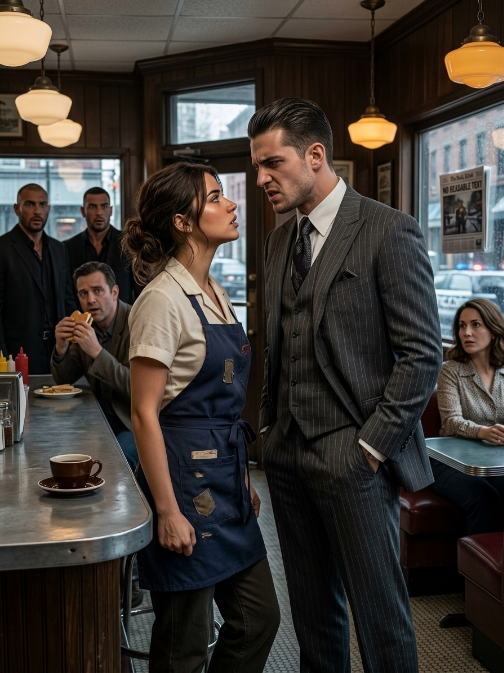 The Diner Froze When Brooklyn’s Mafia Boss Walked In—Then a Waitress Spoke Sicilian and Chaos Erupted