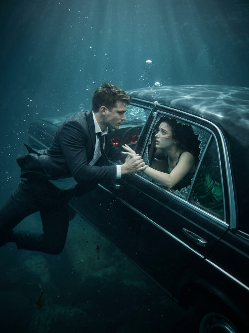 Trapped in a Sinking Car—The Mafia Boss Risked Everything to Save Her