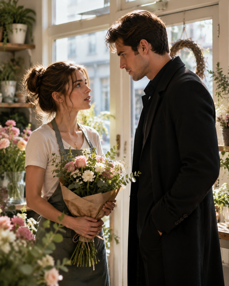She Gave the Mafia Boss a Fake Name—But He Found Her Flower Shop Anyway