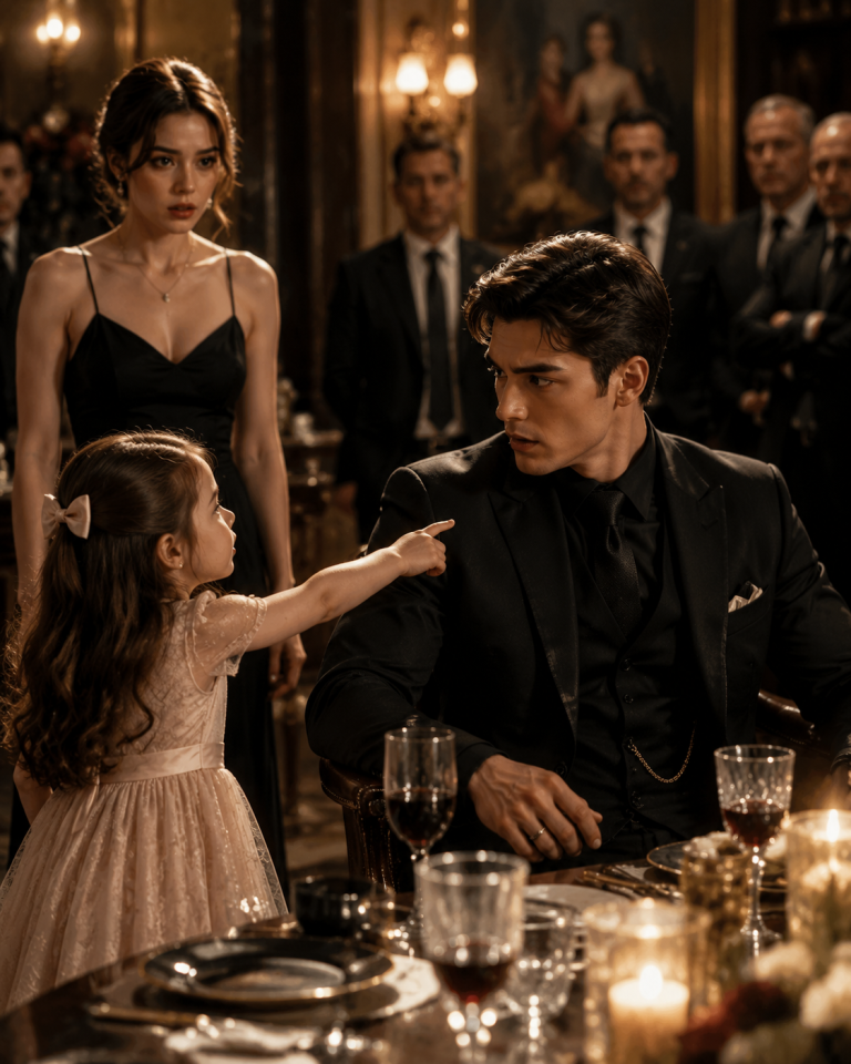 The Mafia Boss Froze When a Little Girl Walked Into His Private Dinner and Called Him “Dad”
