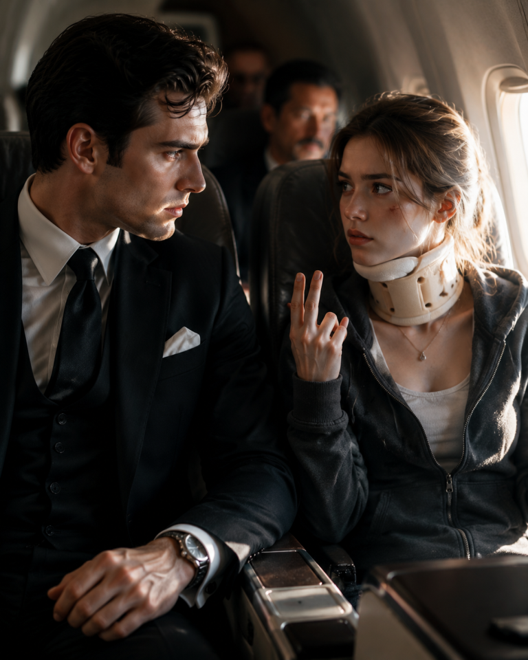 The Mafia Boss Saw a Girl in a Neck Brace Flash a Secret Signal on a Plane—Then Hunted the Man Who Caused Her Fear