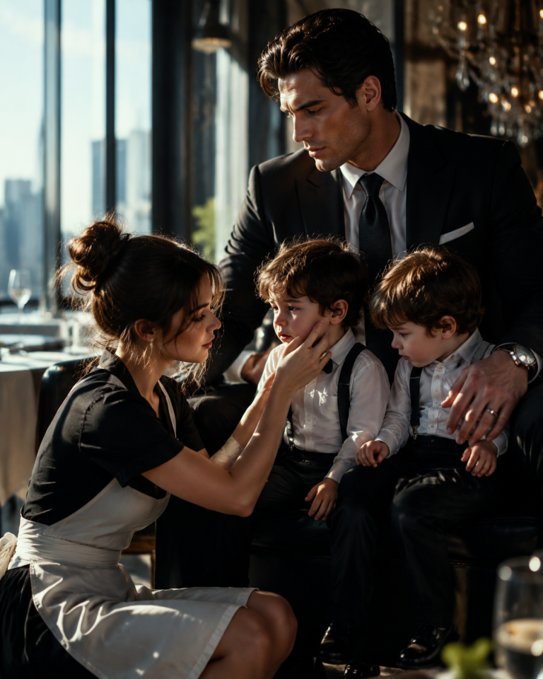 A Broke Waitress Calmed the Mafia Boss’s Twins—Then He Offered Her a Fortune