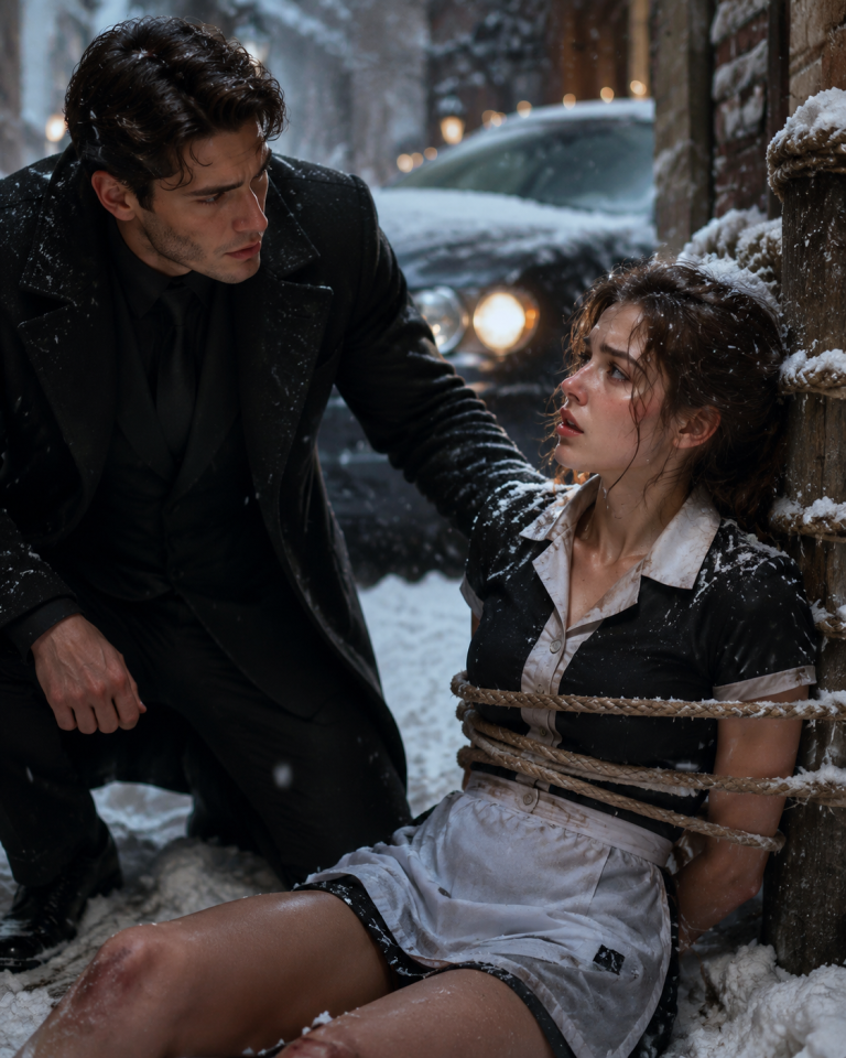 Mafia Boss Found His Waitress Tied Up in the Snow—What He Did Next Shook the City