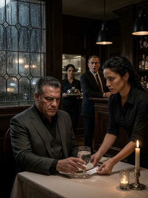 I Slipped a Mafia Boss a Note Telling Him Not to Eat—Then My Manager Realized Too Late