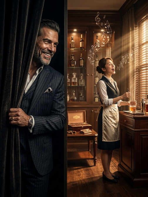 The Mafia Boss Hadn’t Smiled in Three Years—Then the New Waitress Sang