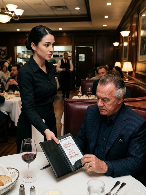 Waitress Highlighted Words on the Mafia Boss’s Bill—“Gunman Behind You. Deal Gone Wrong. Exit Now”