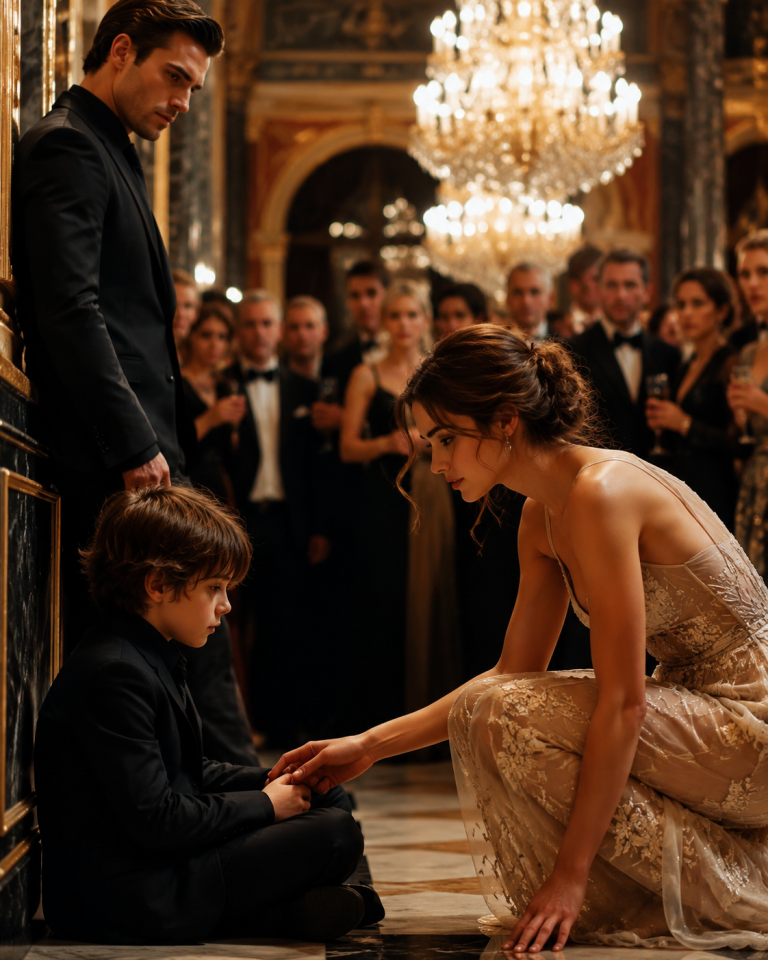 At the Mafia Boss’s Grand Gala, His Autistic Son Was Ignored—Until a Poor Architecture Student Took His Hand and Changed Everything