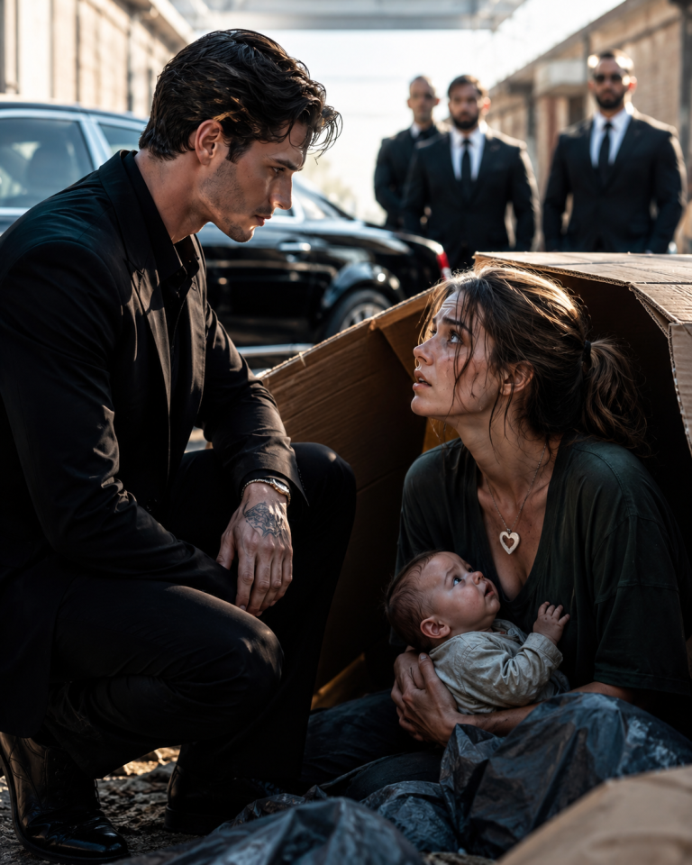 A Little Girl Hid Under Cardboard and Begged a Mafia Boss to Save a Baby—Then He Noticed Her Necklace