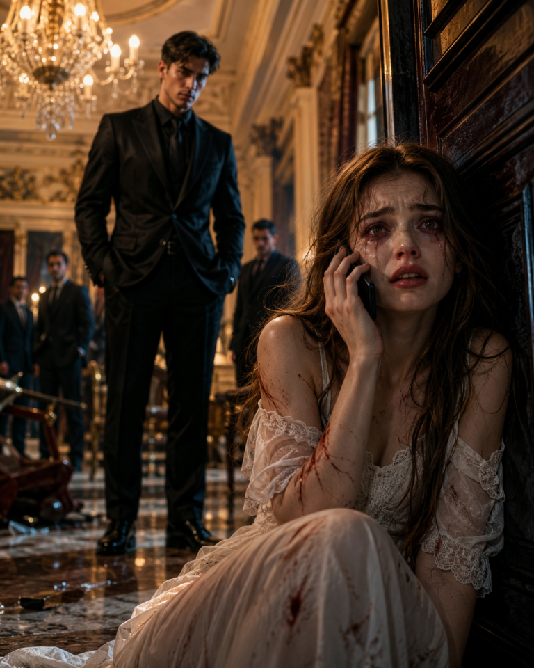 “Sir… Please Save Me,” She Whispered to the Mafia Boss as Her Family Tried to Kill Her—By Sunrise, Their Empire Was Gone