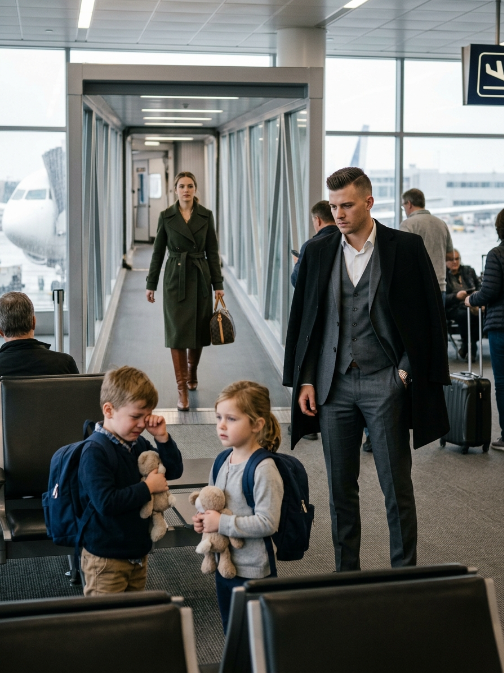 The Stepmother Abandoned the Twins and Boarded a Flight—But the Mafia Boss Was Watching Everything