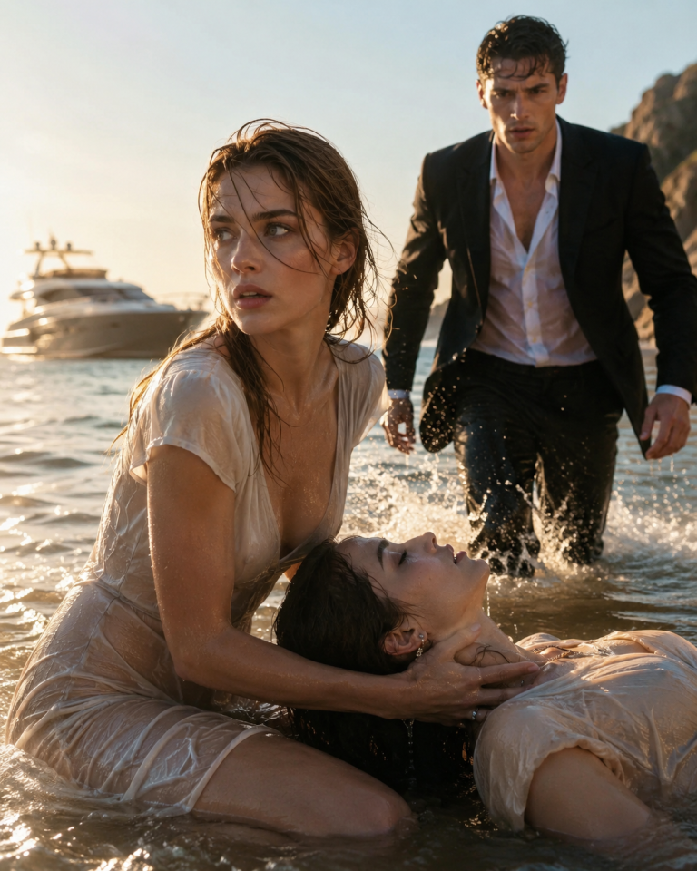 A Barefoot Runaway Girl Jumped Into the Black Ocean and Saved a Mafia Boss’s Wife After Nine Minutes Underwater—No One Saw Her Destiny Coming