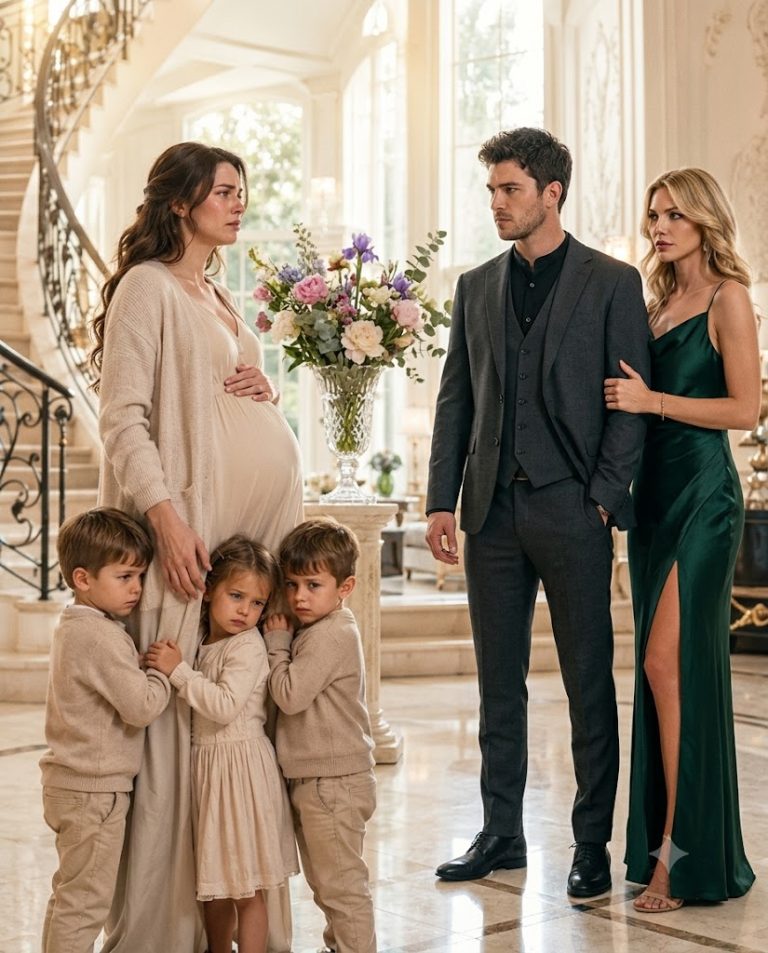 The Mafia Boss Chose His Mistress’ Son Over His Pregnant Wife—Three Years Later, His Triplets Refused to Speak to Him