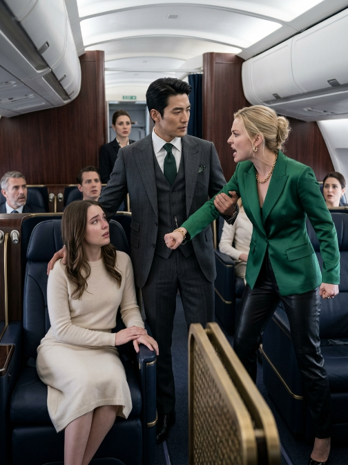 She Tried to Kick a Woman Out of First Class—Until the Mafia Boss Called Her His Wife
