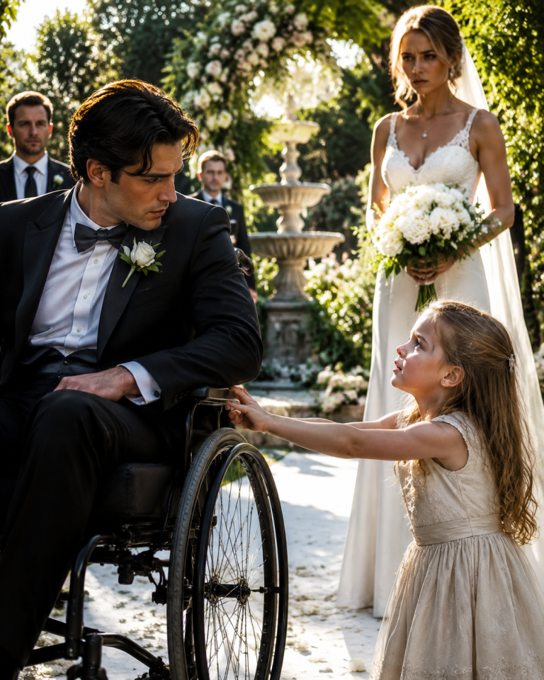 “Cute… You Think You Can Help Me Walk Again?” — The Mafia Boss Mocked Her… Until the Truth Shattered His Wedding Day