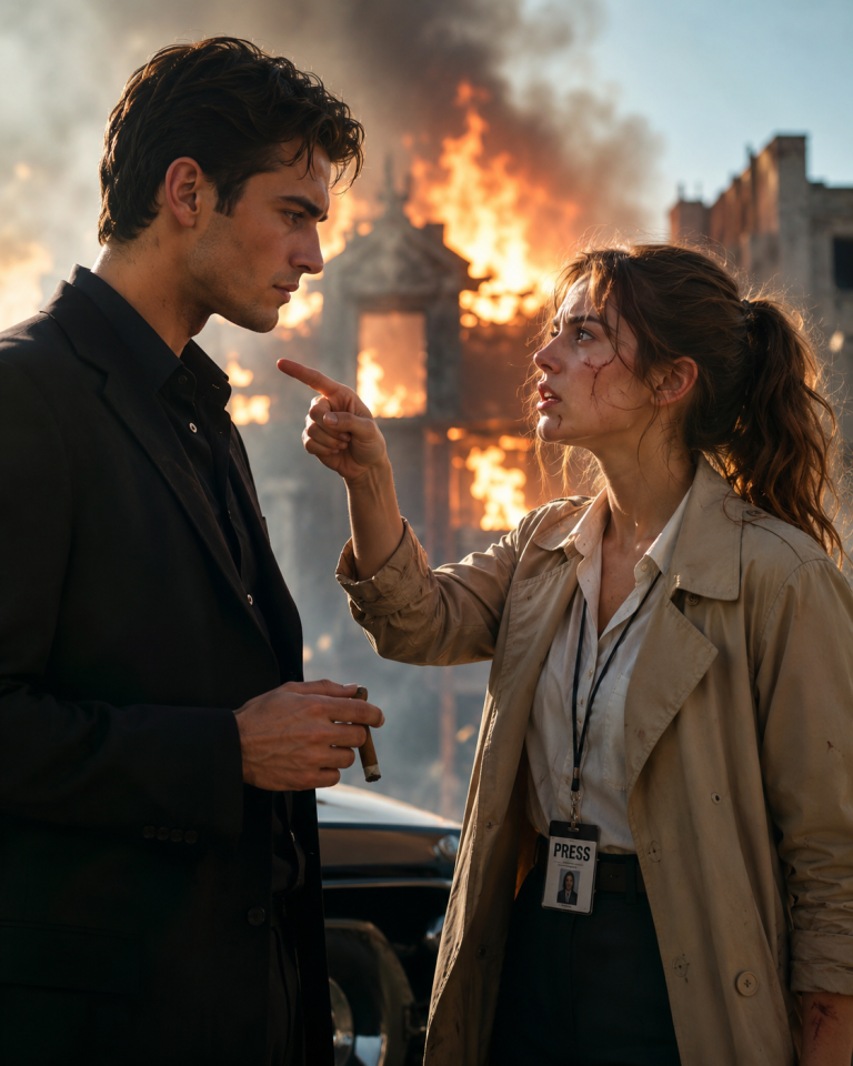 The Reporter Ordered the Mafia Boss to Leave Her in the Fire — Then She Learned Why He Wouldn’t