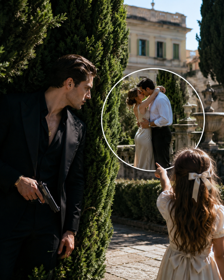 A 7-Year-Old Girl Told the Mafia Boss to Hide Behind the Cypress Trees—What He Saw Broke Him