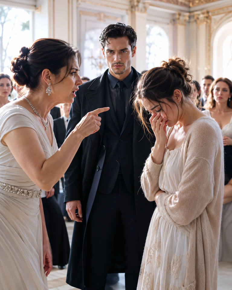 The worst night of her life began when her mother publicly shamed the girl everyone had forgotten. As tears filled her eyes and silence swallowed the room, a Mafia Boss suddenly arrived carrying a truth no one was ready for. His next words destroyed their family forever.