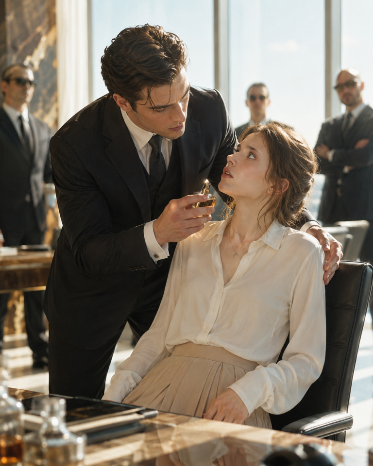 Just as the woman thought her darkest secret was buried forever, the Mafia Boss ordered everyone out—then froze when her perfume hit the air, and said five words that turned her blood cold.