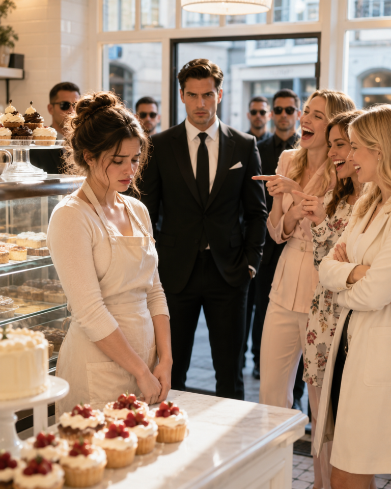 The Curvy Baker Was Breaking Under Their Cruel Laughter—Until the Most Feared Mafia Boss Walked In… and Asked Why They Were Mocking His Wife.