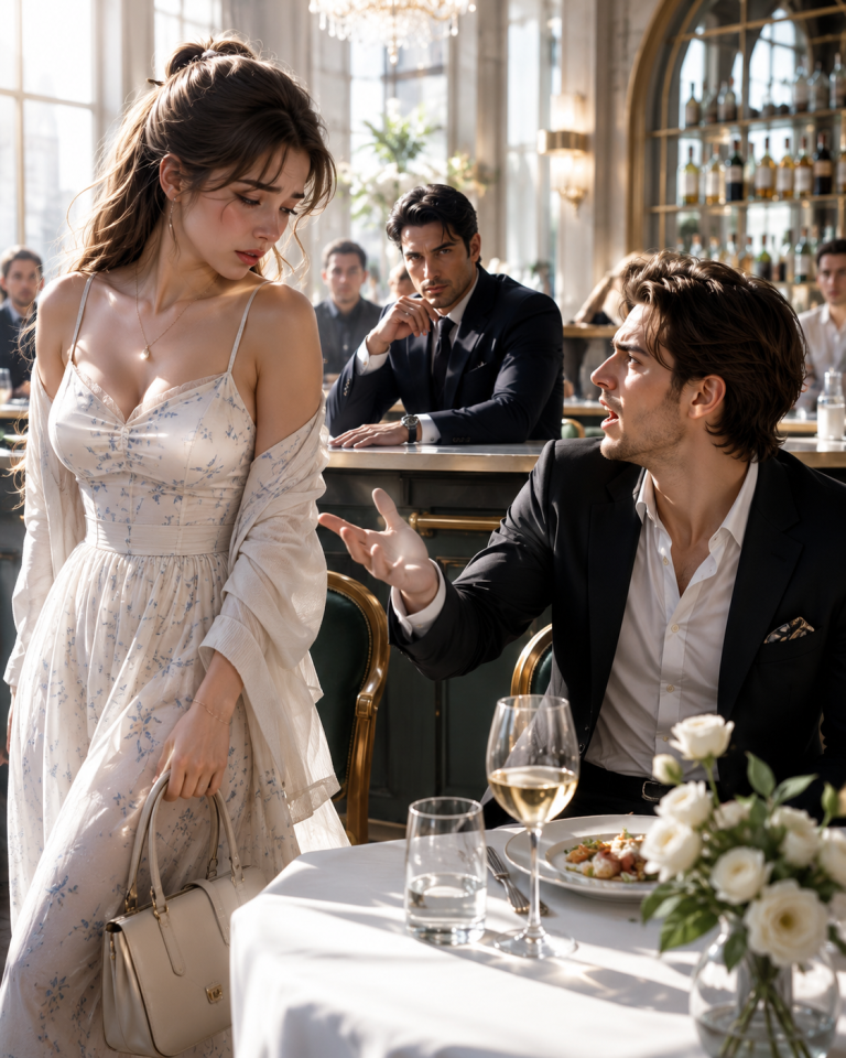He Mocked Her Body Mid-Date—She Was Ready to Leave Until the Mafia Boss at the Bar Asked One Quiet Question That Froze the Entire Room