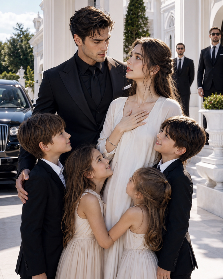 Her Father Sold Her for Being Barren—Broken and Cast Aside, She Never Expected the Mafia Widower to Look at Her… Then He Said, “You’re the Only Mother My Four Children Will Ever Need.”