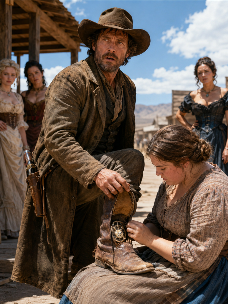When the richest miner in town rejected every beautiful widow, the quiet boot-mender everyone mocked thought she had no chance—until one strange stitch in his boot revealed the mine secret they had killed to hide.