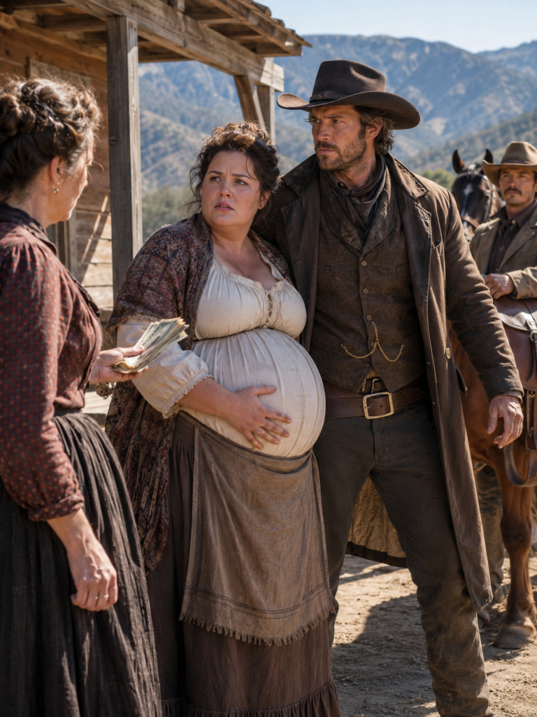 Thrown into the snow by the mother who sold her for cash, a pregnant girl had nowhere left to run—until a mountain cowboy stepped between her and the men chasing her.