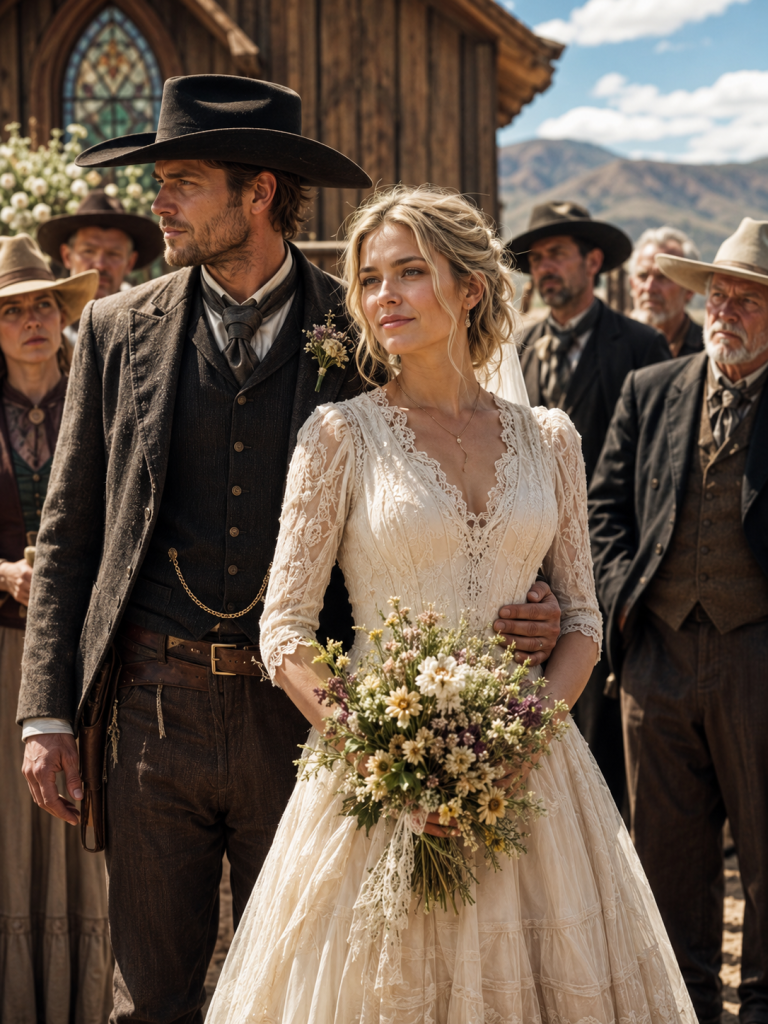 They came to my wedding expecting to watch the cowboy regret choosing me—until my veil slipped, his mother gasped, and the church doors suddenly locked from the outside.