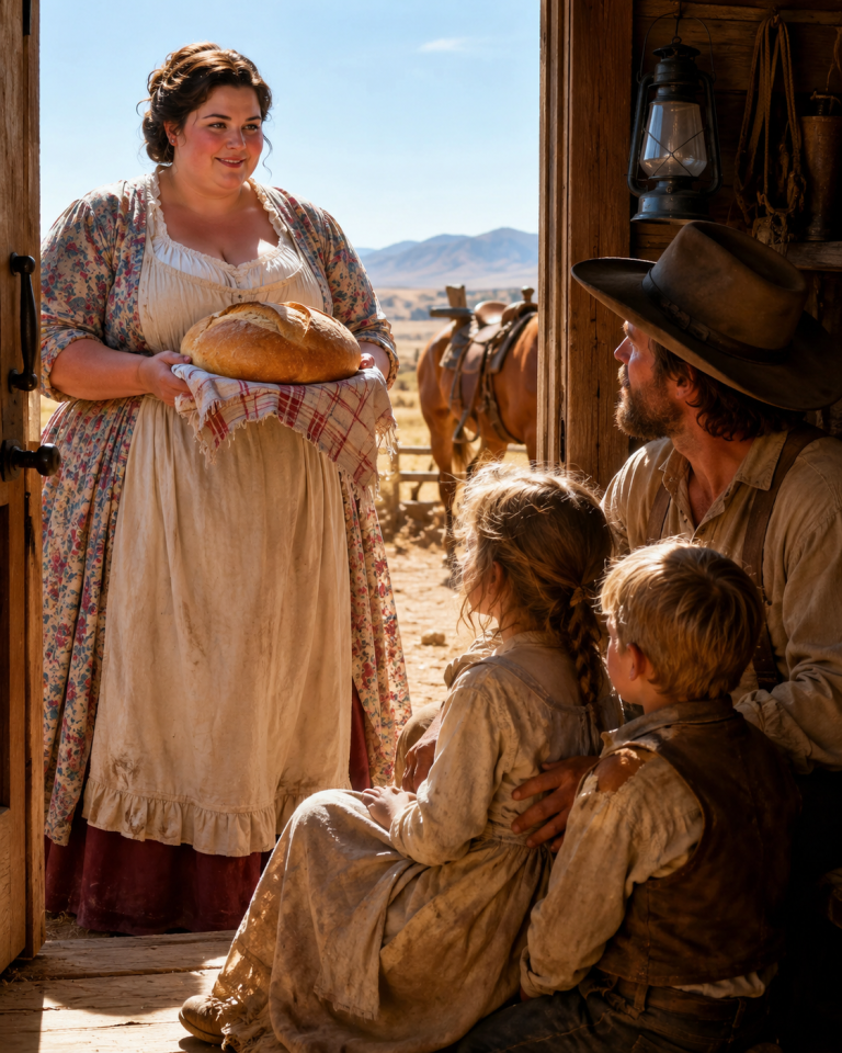 His Children Were Starving on an Empty Ranch—Then a Heavyset Widow Knocked With a Secret That Could Save Them All