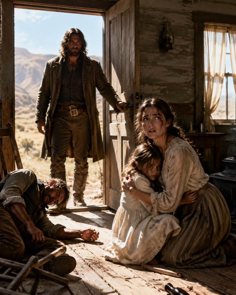 After Three Years of Bruises and Silence, She Collapsed at the Dinner Table — Then a Mountain Man Opened the Door Holding Her Missing Letter