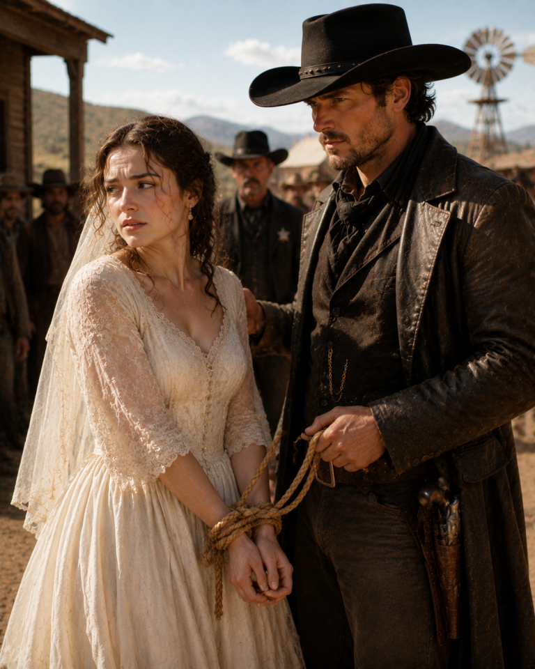 HER FATHER SOLD HER TO PAY OFF A DEBT — SHE HANDED THE RANCHER HER MOTHER’S RING AND SAID “DON’T PRETEND THIS IS ANYTHING BUT A TRANSACTION”