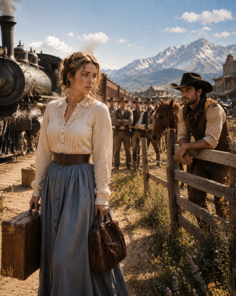 SHE WALKED AWAY FROM HIS MONEY ON A TRAIN PLATFORM — THEN THE RANCHER WHO WATCHED HER DO IT CHANGED EVERYTHING
