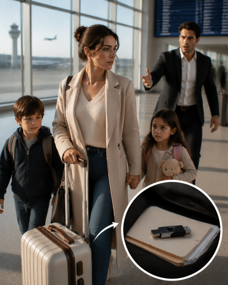 Eight Minutes After Our Divorce, My Ex Said There Was Nothing Worth Dividing — Then I Took Our Kids and the Evidence to JFK