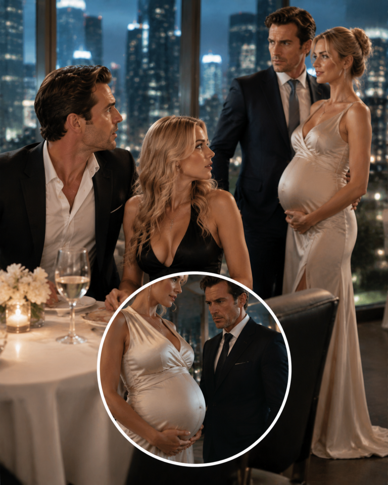 He Brought His Mistress to a Luxury Dinner—Then Saw His Pregnant Ex Beside a Billionaire CEO