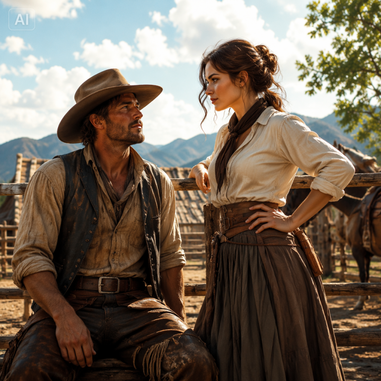 A Quiet Woman Walked Into His 4,000-Acre Ranch — Then Turned the Stubborn Cowboy’s World Upside Down