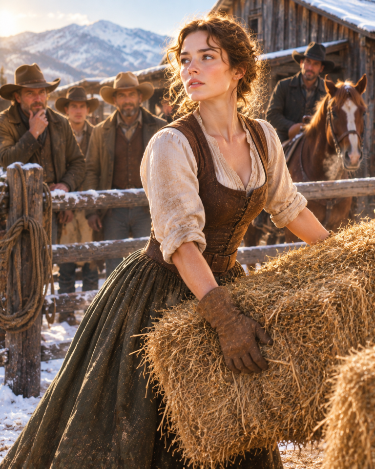 They Mocked a Widow as the Weakest Rancher in the Valley — Then One Brutal Winter Silenced Every Doubter