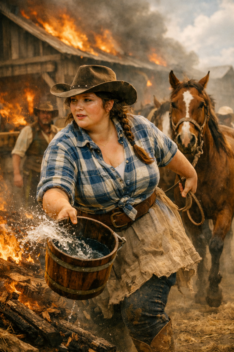 The Entire Town Laughed as a Cowboy Chose the “Fat Girl” — Then She Became the Only One Who Could Save His Ranch