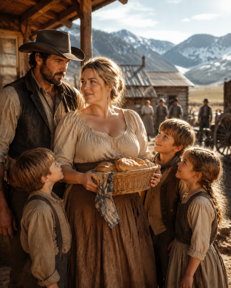 They Sent a Rejected Woman to a Widowed Mountain Man — Then His Three Children Chose Her First
