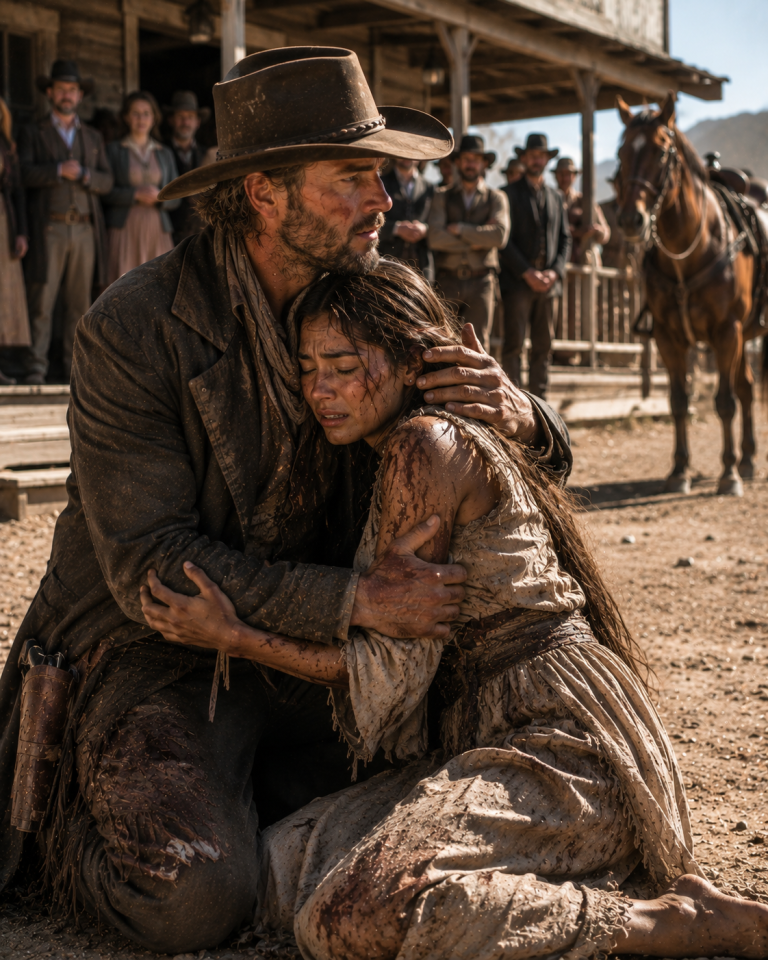 She endured three years of beatings inside the general store — then a cowboy heard her cry