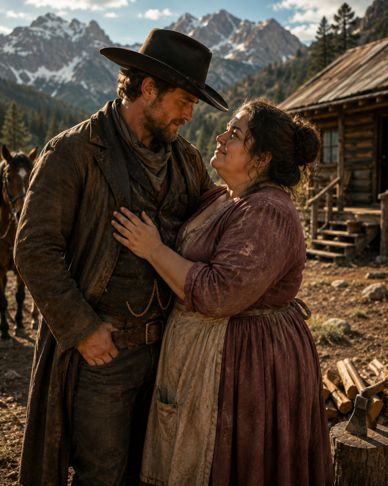 Every Mail-Order Bride Ran From the Mountain Man — Then the Plus-Size Woman Refused to Leave Instead