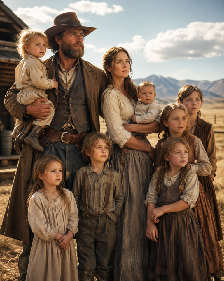 A Lonely Mountain Man Counted Her Seven Children — Then He Chose Every One of Them as His Family