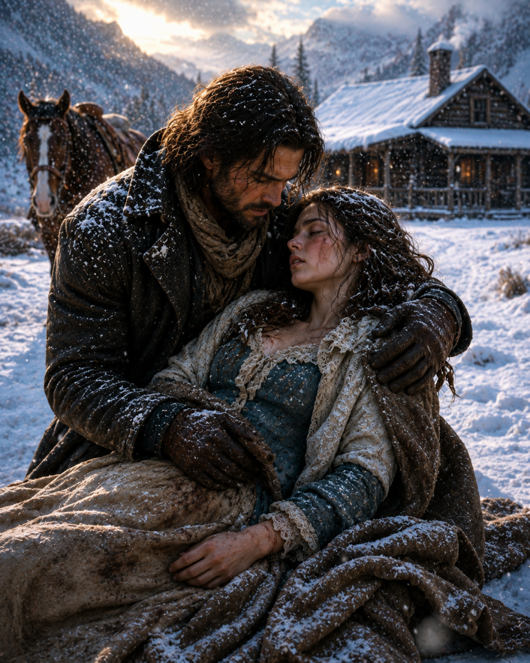 A Mountain Man Came Home for His Long-Awaited Bride — Then Found Her Freezing Alone in the Snow