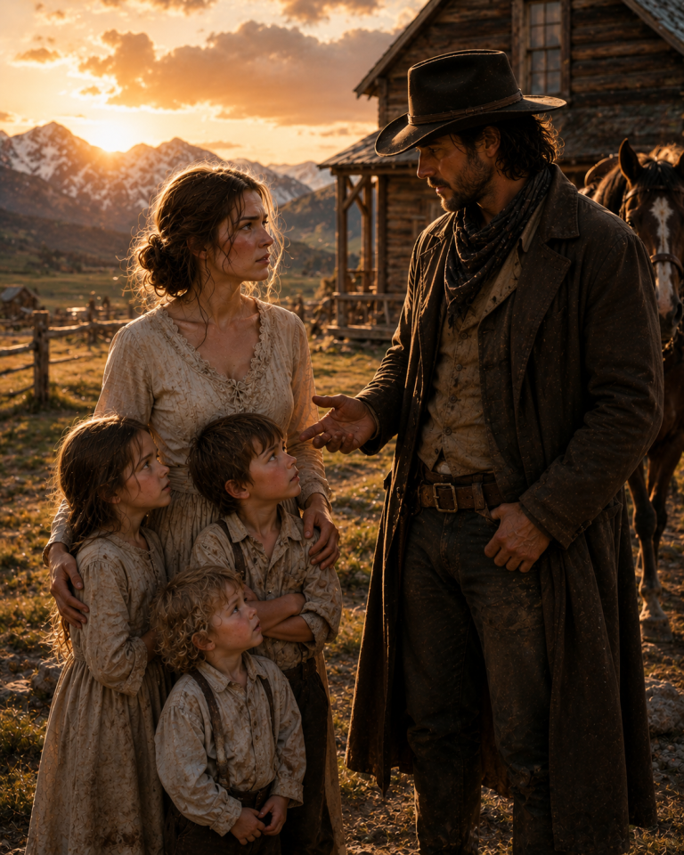 She Fought Alone to Raise Her Four Younger Siblings—Then a Lonely Cowboy Made an Offer That Changed Everything