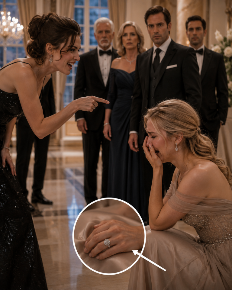 The Mistress Publicly Humiliated the Crying Wife — Then Her Billionaire Family Walked In and Everything Changed Forever