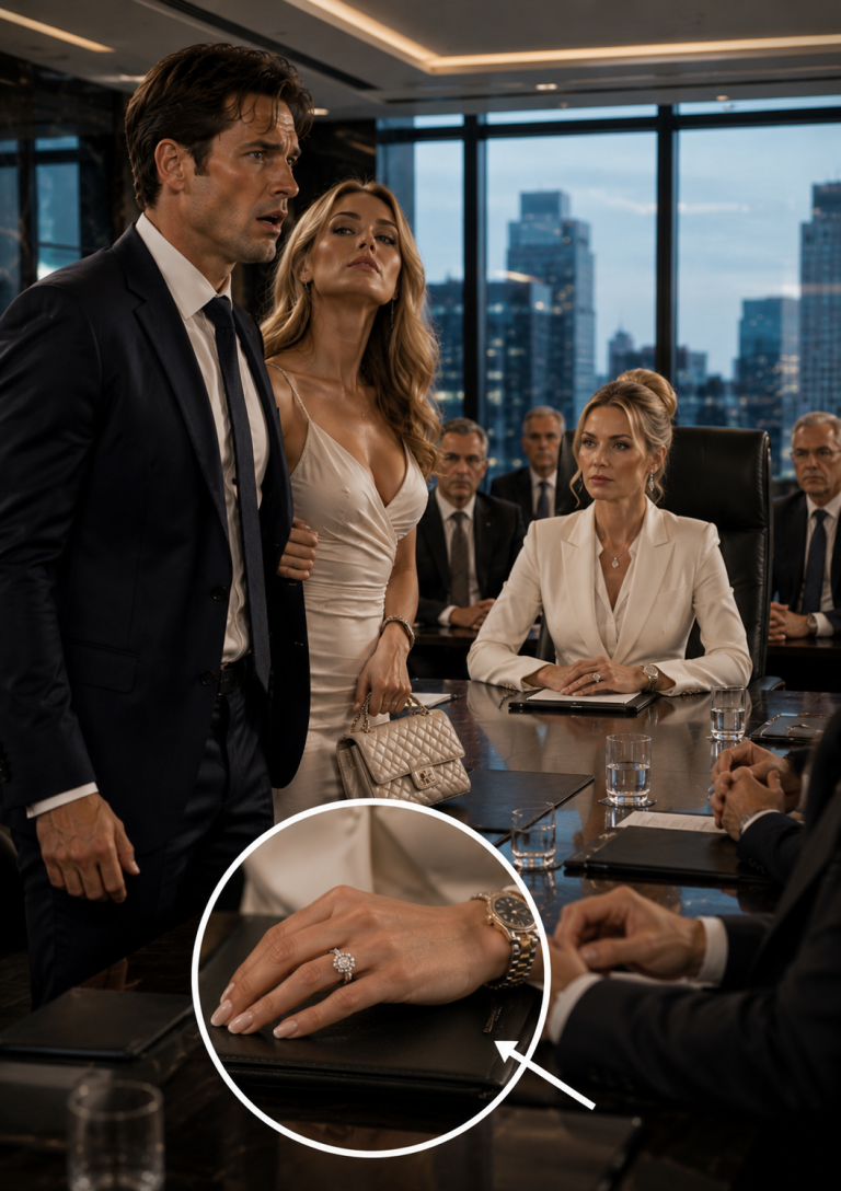 He Paraded His Mistress Into a VIP Boardroom—Then Froze When His Wife Walked In as the CEO