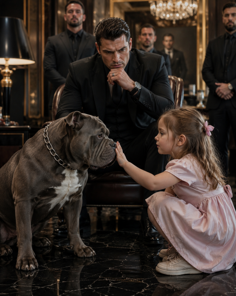 The Mafia Boss’s Deadliest Bulldog Charged at a Little Girl — Then She Whispered Three Words That Froze Everyone