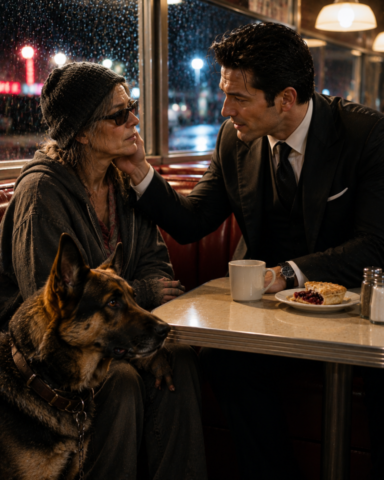“Sit With Me for Five Minutes,” the Mafia Boss Begged a Homeless Woman — Then He Learned She Had Given Him the Gift of Sight