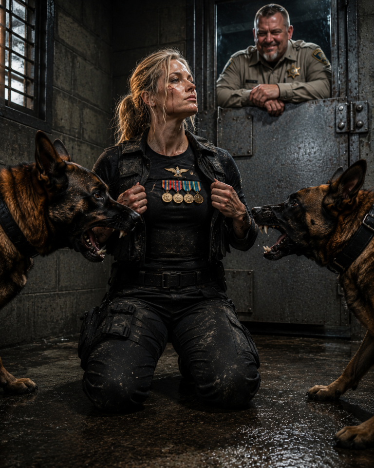 A Ruthless Warden Threw Her Into a Cell With Attack Dogs—Then He Discovered She Was a Decorated Navy SEAL